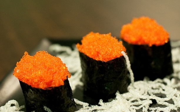 Tobiko Orange color