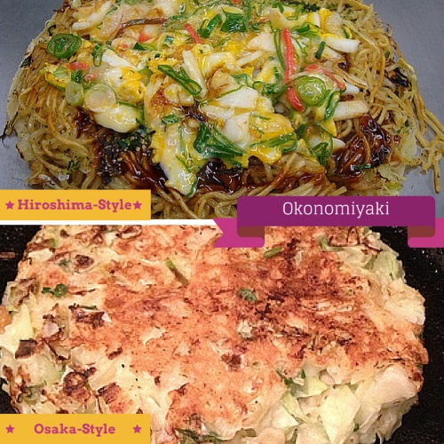 Understand how different is Osaka and Hiroshima Okonomiyaki