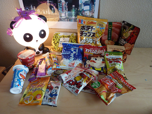 Japanese snacks by kalleboo, on Flickr