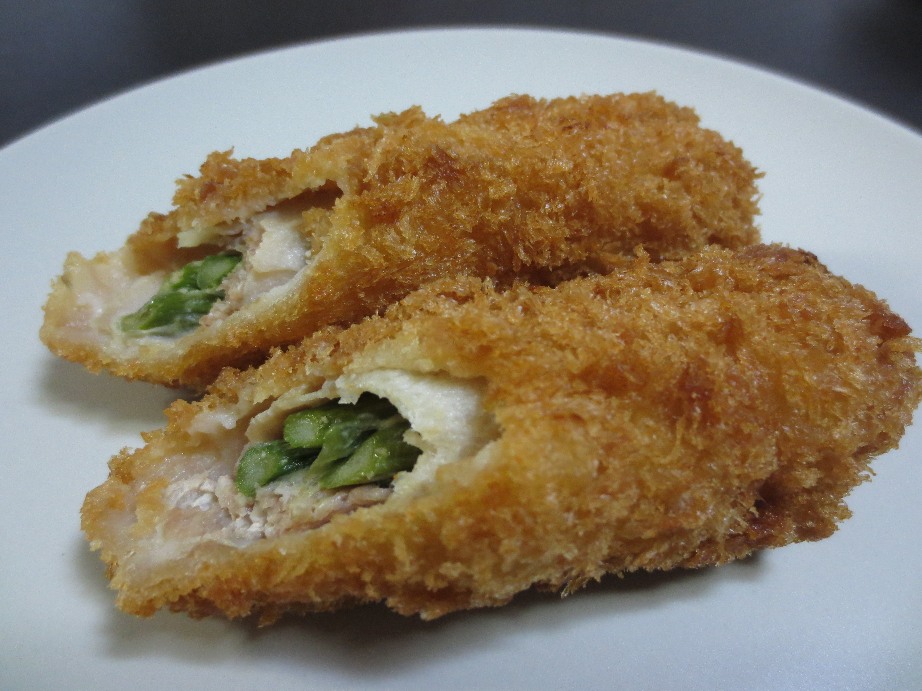 Asparagus Cheese Katsu