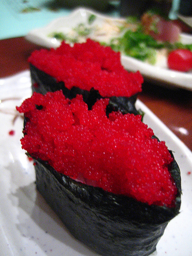 spicy tobiko by rick