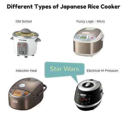 Japanese Rice Cookers Variety