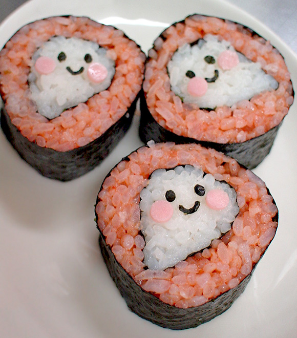 bento sushi halloween