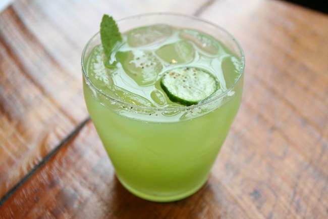 ENJB New York City - Cucumber cocktail