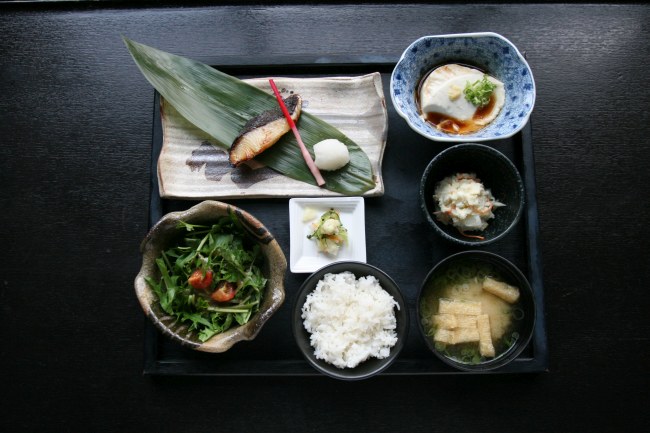 ENJB - Saikyo Miso Black Cod lunch set