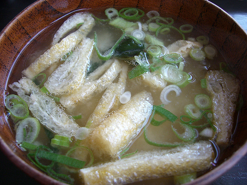 Miso soup by WordRidden, on Flickr