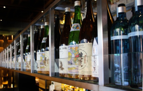 Roka Sake bottles (Tenzing Wine and Spirits, Chicago)