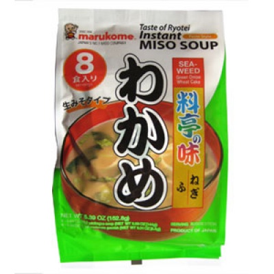 marukome instant miso soup