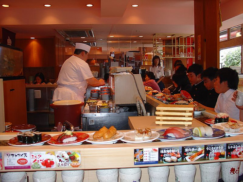 Sushi conveyor belt seattle