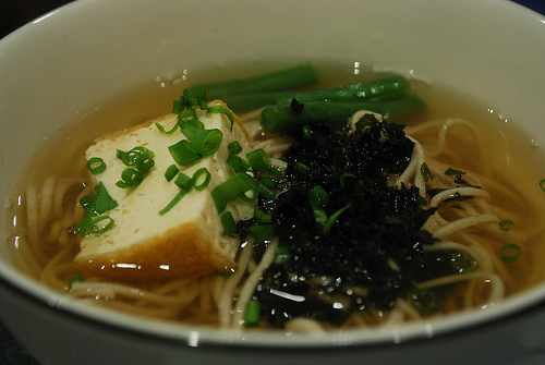 Julia’s Soba Noodles with Konbu Dashi - by avlxyz