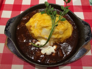 omuhayashi - Slices meat and onion - Western Style Food in Japan