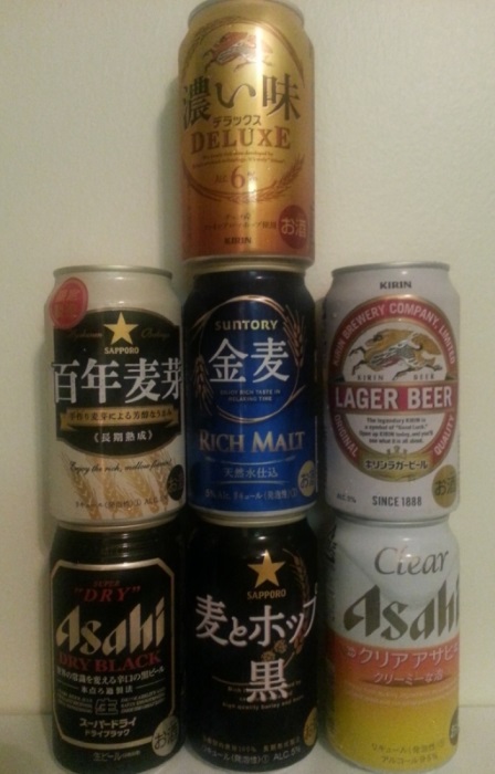 Japanese Beer Variety