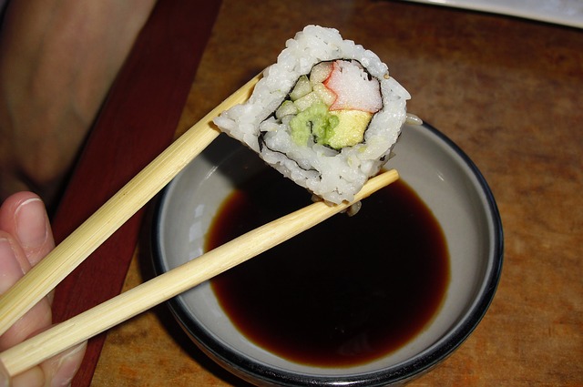 soy sauce - sushi bar
