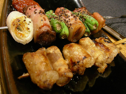 dinner @ achikoko (yurakucho, okinawan f by jetalone, on Flickr