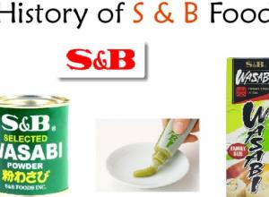 S & B wasabi style banner