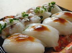 Ika (squid) sushi